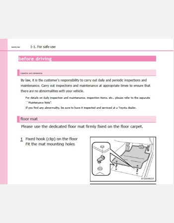 toyota regius ace 2016-2017 owners manual in english